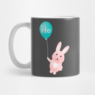 Kawaii Bunny Helium Balloon Mug